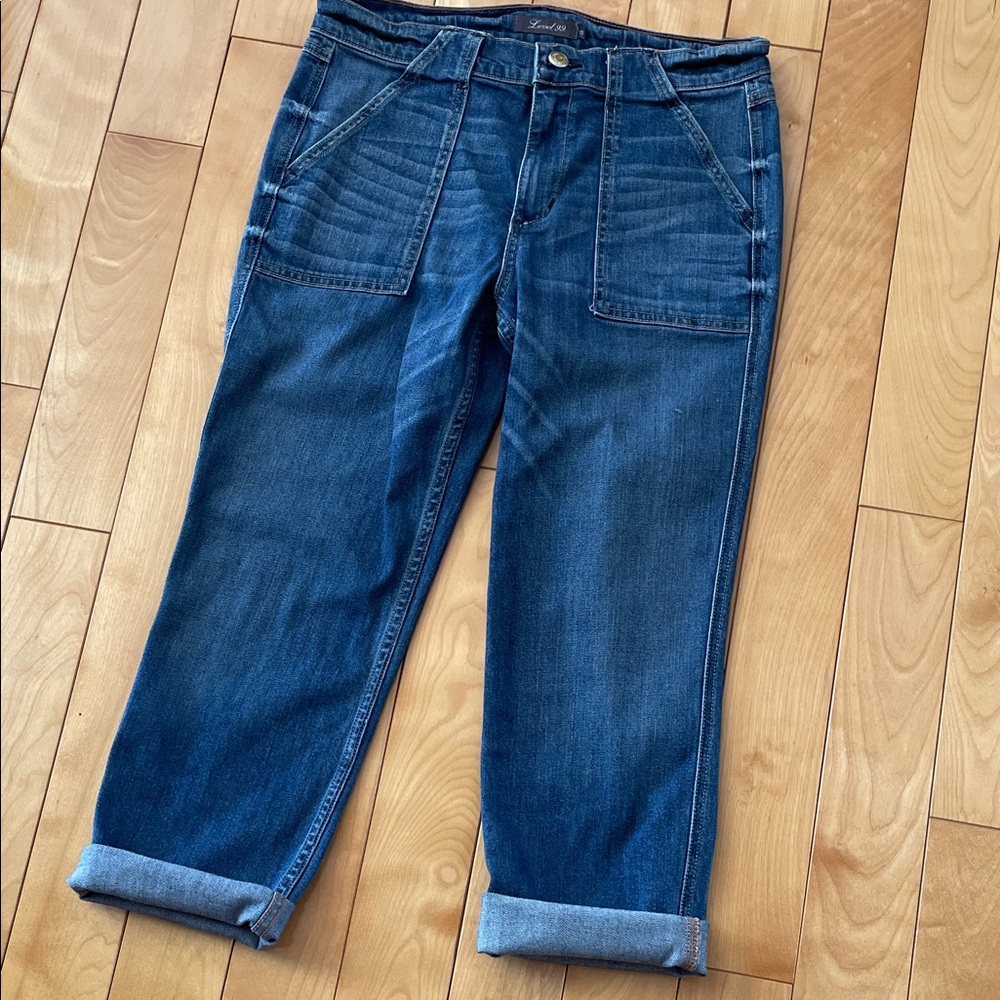 28 Women’s Straight Leg Dark Blue Jeans - Picture 9 of 9